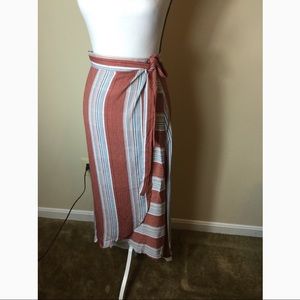 Lavender field wrap skirt